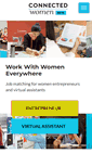 Mobile Screenshot of connectedwomen.org